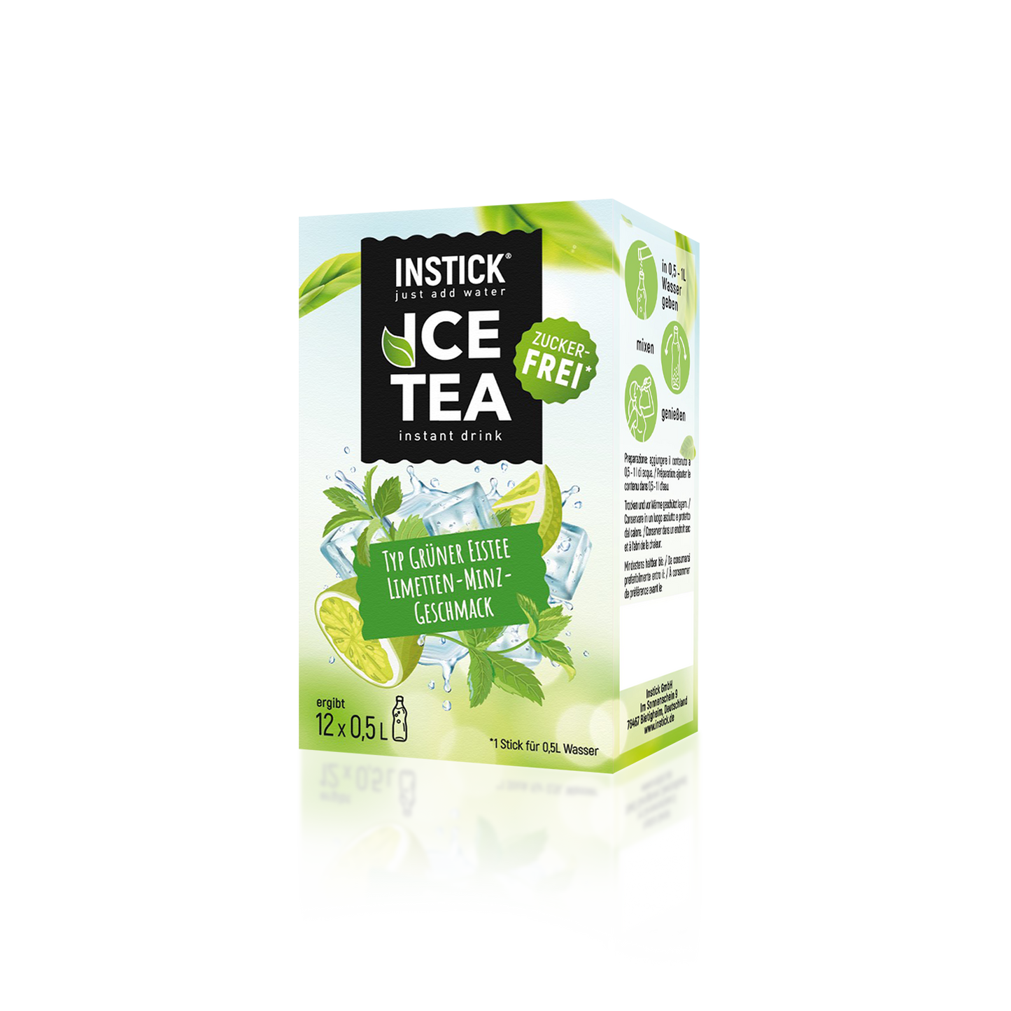 Green Ice Tea Lime &amp; Mint